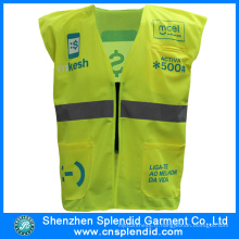 Logo personnalisé Safety Wear Veste réflective Hi Vis Road